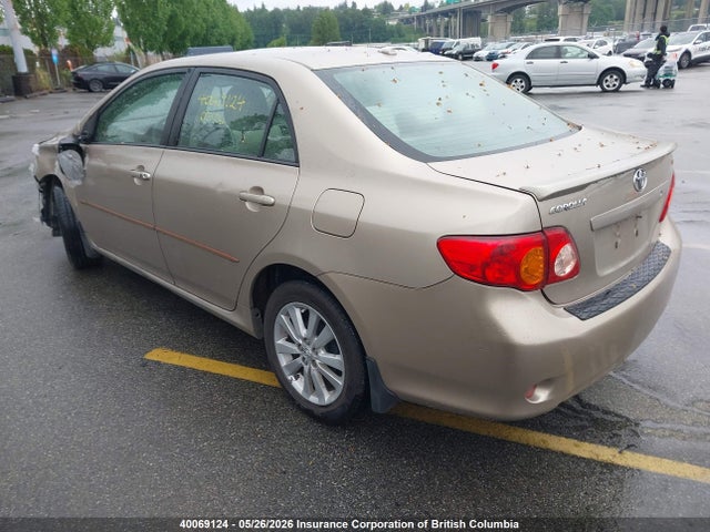 40069124 :رقم المزاد ، 2T1BU40E89C107431 vin ، 2009 Toyota Corolla S/le/xle مزاد بيع