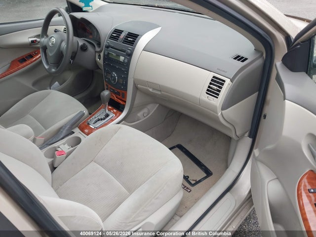 40069124 :رقم المزاد ، 2T1BU40E89C107431 vin ، 2009 Toyota Corolla S/le/xle مزاد بيع