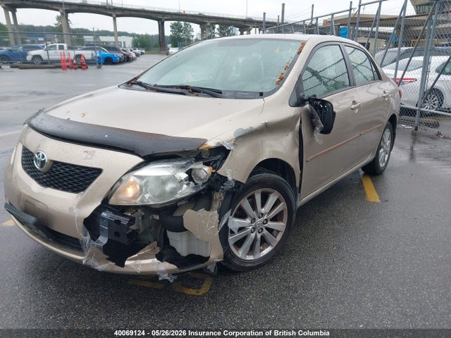 40069124 :رقم المزاد ، 2T1BU40E89C107431 vin ، 2009 Toyota Corolla S/le/xle مزاد بيع