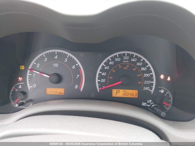 40069124 :رقم المزاد ، 2T1BU40E89C107431 vin ، 2009 Toyota Corolla S/le/xle مزاد بيع