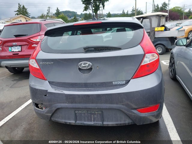 KMHCT5AE4HU340005 Hyundai ACCENT SE