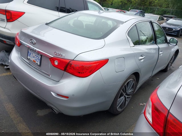 Auction sale of the 2017 Infiniti Q50 Premium/sport/se, vin: JN1EV7AR0HM839733, lot number: 40068090