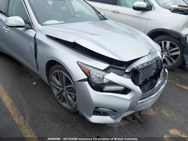 Auction sale of the 2017 Infiniti Q50 Premium/sport/se, vin: JN1EV7AR0HM839733, lot number: 40068090