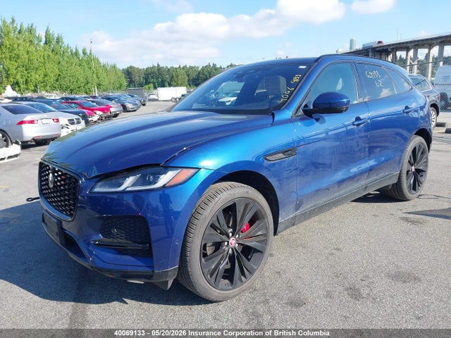 2021 Jaguar F-pace S მანქანა იყიდება აუქციონზე, vin: SADCJ2EX8MA679225, აუქციონის ნომერი: 40069133