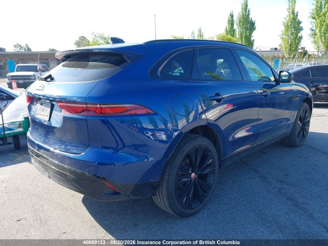 2021 Jaguar F-pace S მანქანა იყიდება აუქციონზე, vin: SADCJ2EX8MA679225, აუქციონის ნომერი: 40069133