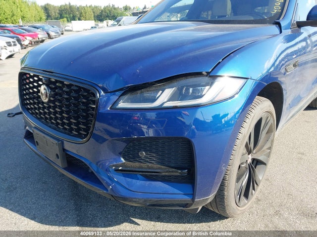 2021 Jaguar F-pace S მანქანა იყიდება აუქციონზე, vin: SADCJ2EX8MA679225, აუქციონის ნომერი: 40069133