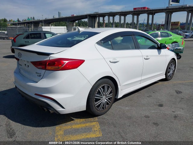 2017 Hyundai Elantra Sport მანქანა იყიდება აუქციონზე, vin: KMHD04LB7HU323855, აუქციონის ნომერი: 40069134