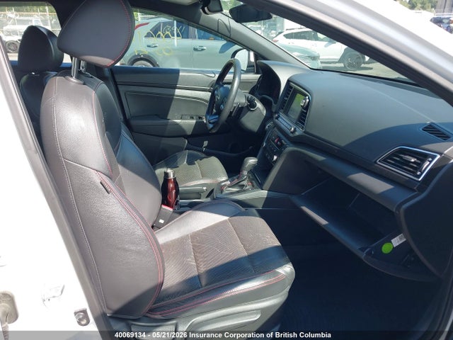 2017 Hyundai Elantra Sport მანქანა იყიდება აუქციონზე, vin: KMHD04LB7HU323855, აუქციონის ნომერი: 40069134