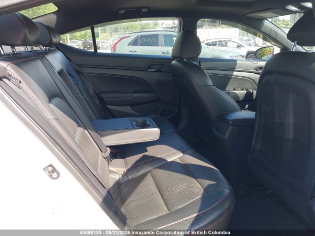 2017 Hyundai Elantra Sport მანქანა იყიდება აუქციონზე, vin: KMHD04LB7HU323855, აუქციონის ნომერი: 40069134
