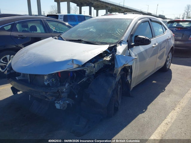 2014 Toyota Corolla L/le/le Pls/prm/s/s Pls მანქანა იყიდება აუქციონზე, vin: 2T1BURHE2EC110465, აუქციონის ნომერი: 40062033