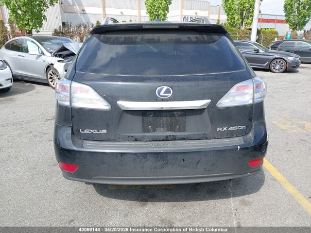 Aukcja sprzedaży 2010 Lexus Rx 450, vin: JTJBC1BA6A2412003, numer aukcji: 40069144