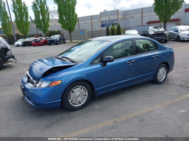 Aukcja sprzedaży 2008 Honda Civic, vin: 2HGFA16498H007836, numer aukcji: 40069154