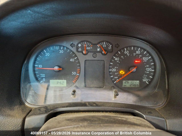 Aukcja sprzedaży 2002 Volkswagen Jetta, vin: 3VWSP69M22M143834, numer aukcji: 40069157
