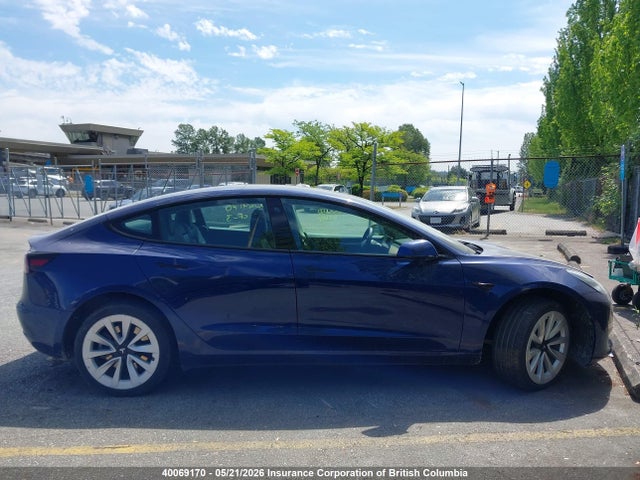 Tesla Model 3 Rwd/standard Range 2022 5YJ3E1EA1NF258364 Image 13