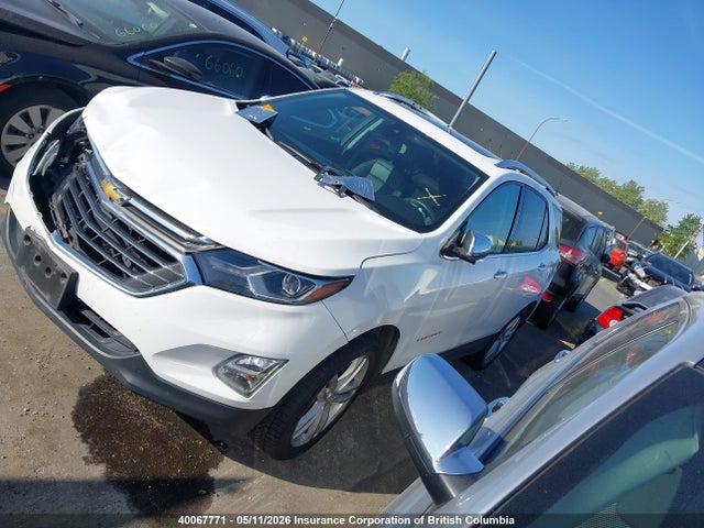 Aukcja sprzedaży 2018 Chevrolet Equinox Premier, vin: 2GNAXWEX8J6199596, numer aukcji: 40067771