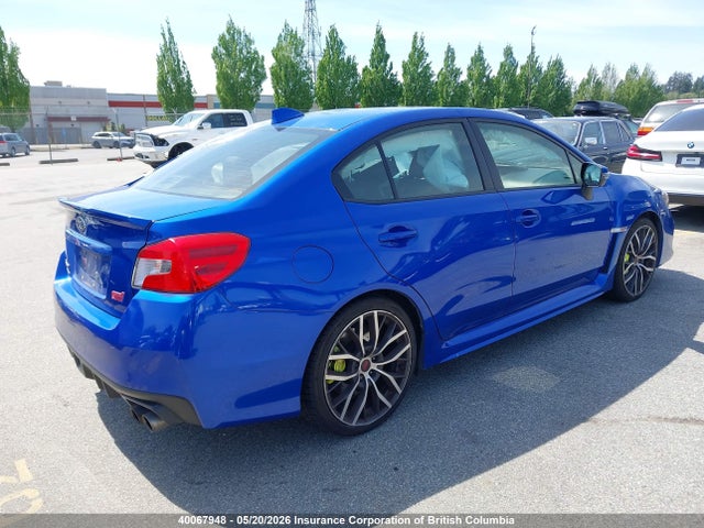 Aukcja sprzedaży 2021 Subaru Wrx Sti Limited, vin: JF1VA2T69M9805033, numer aukcji: 40067948