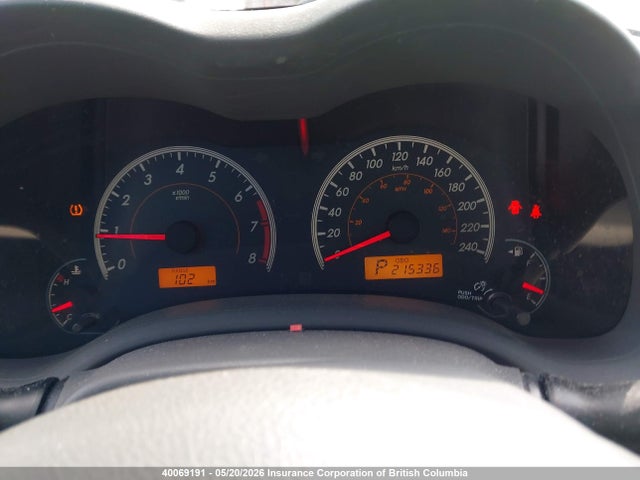 40069191 :رقم المزاد ، 2T1BU4EE8AC308694 vin ، 2010 Toyota Corolla Le مزاد بيع