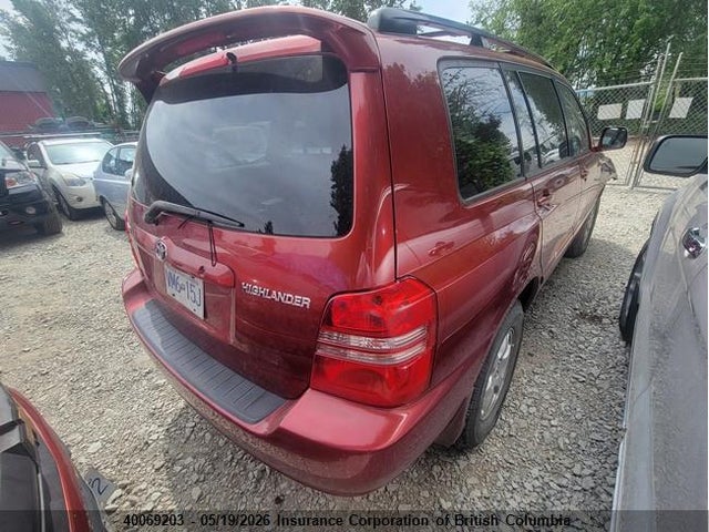 Aukcja sprzedaży 2001 Toyota Highlander, vin: JTEHF21A310023371, numer aukcji: 40069203