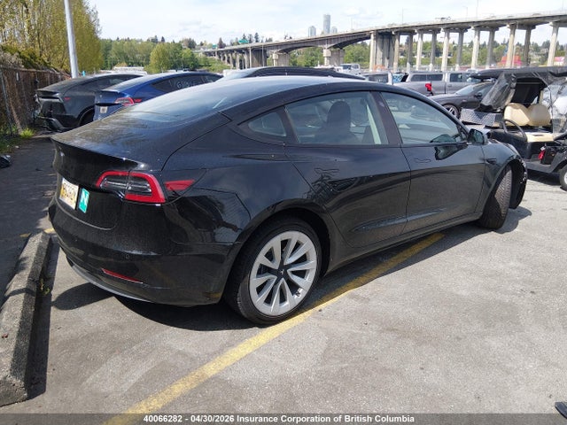 5YJ3E1EA1NF258199 Tesla Model 3 Rwd/standard Range