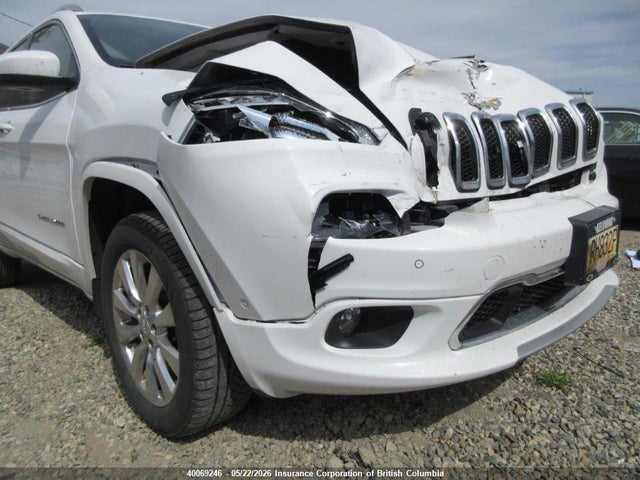 Aukcja sprzedaży 2018 Jeep Cherokee Overland, vin: 1C4PJMJX3JD536448, numer aukcji: 40069246