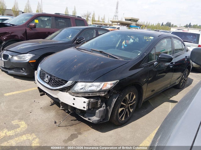 40066511 :رقم المزاد ، 2HGFB2F57FH019167 vin ، 2015 Honda Civic Lx مزاد بيع
