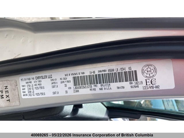 Aukcja sprzedaży 2009 Jeep Liberty Sport, vin: 1J8GN28K59W516729, numer aukcji: 40069265