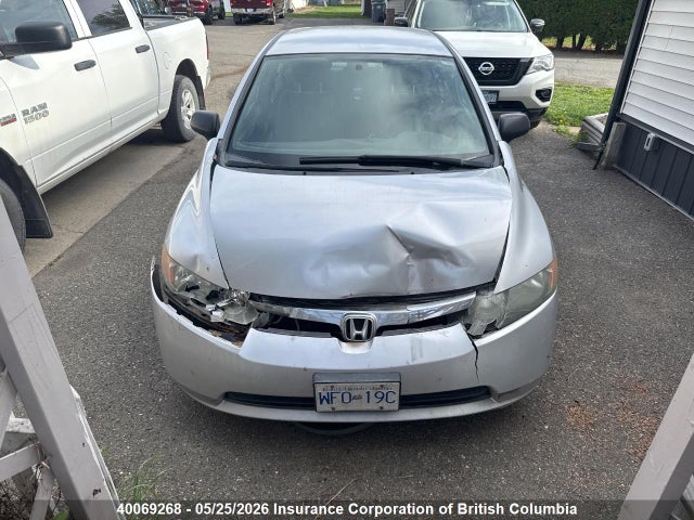 40069268 :رقم المزاد ، 2HGFA16357H028723 vin ، 2007 Honda Civic مزاد بيع
