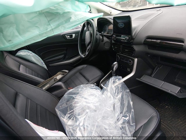2022 Ford Ecosport Titanium მანქანა იყიდება აუქციონზე, vin: MAJ6S3KLXNC467614, აუქციონის ნომერი: 40066765