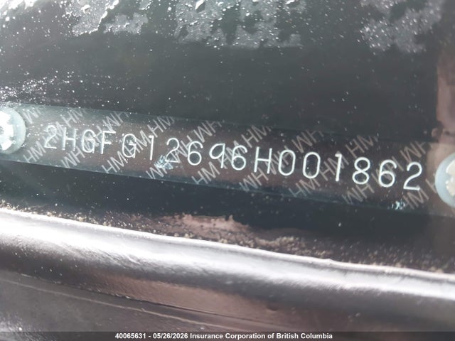 Продаж на аукціоні авто 2006 Honda Civic Lx, vin: 2HGFG12696H001862, номер лоту: 40065631