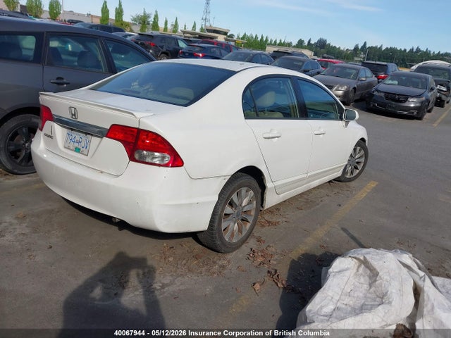 40067944 :رقم المزاد ، 2HGFA1F06AH043440 vin ، 2010 Honda Civic Exl مزاد بيع