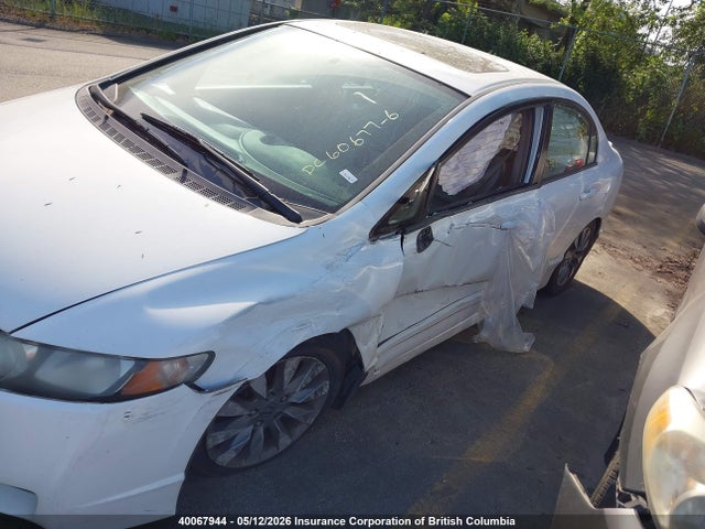 40067944 :رقم المزاد ، 2HGFA1F06AH043440 vin ، 2010 Honda Civic Exl مزاد بيع