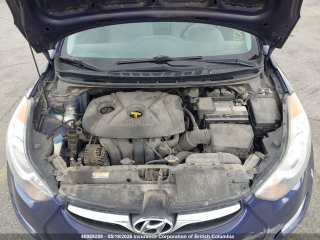Продажа на аукционе авто 2011 Hyundai Elantra Gls/limited, vin: 5NPDH4AE5BH055562, номер лота: 40069289