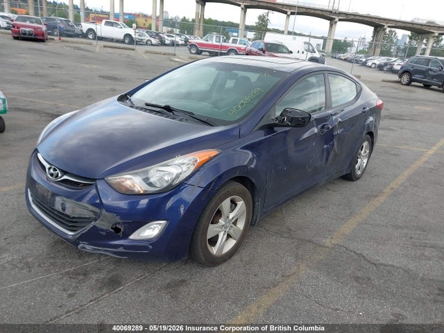 Продажа на аукционе авто 2011 Hyundai Elantra Gls/limited, vin: 5NPDH4AE5BH055562, номер лота: 40069289