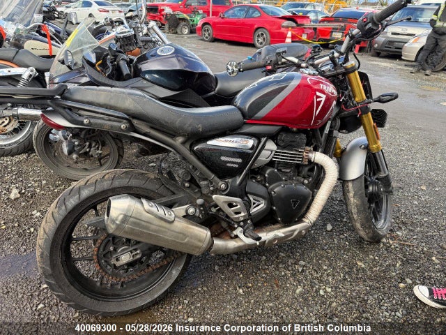 SMTT127Y4RNA08186 Triumph Motorcycle Speed 400