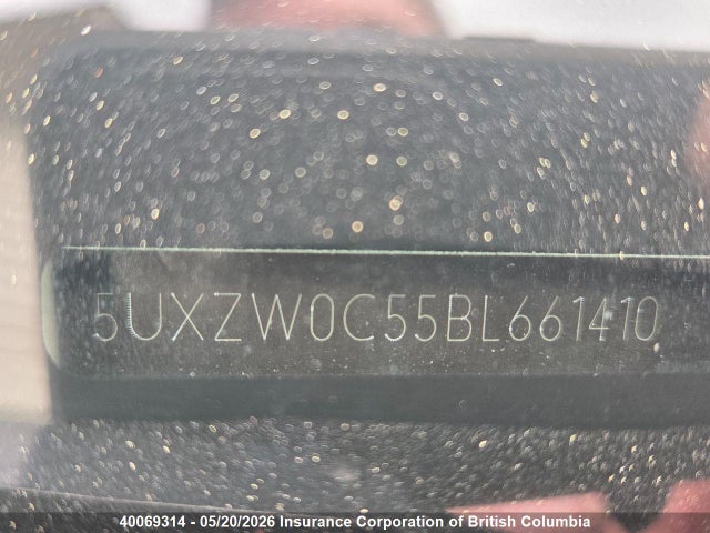 40069314 :رقم المزاد ، 5UXZW0C55BL661410 vin ، 2011 Bmw X5 مزاد بيع
