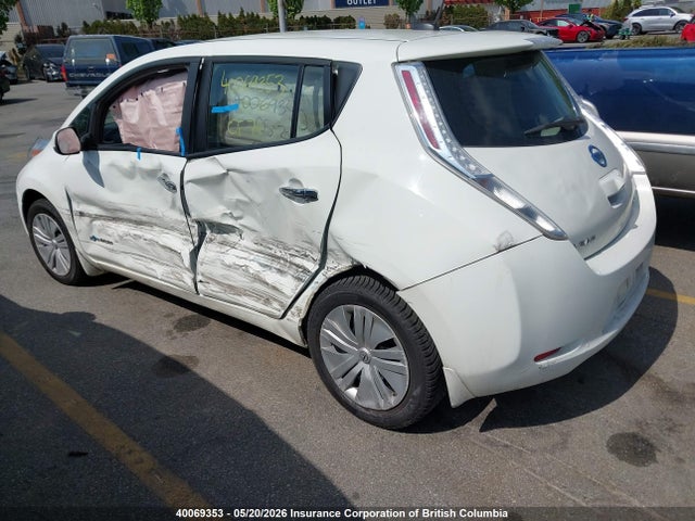 2017 Nissan Leaf მანქანა იყიდება აუქციონზე, vin: 1N4BZ0CP4HC309770, აუქციონის ნომერი: 40069353