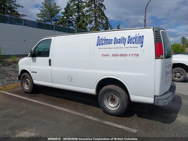 Aukcja sprzedaży 1999 Gmc Savana G2500, vin: 1GTGG25R2X1015133, numer aukcji: 40068815