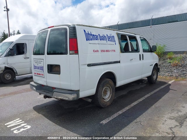 Aukcja sprzedaży 1999 Gmc Savana G2500, vin: 1GTGG25R2X1015133, numer aukcji: 40068815