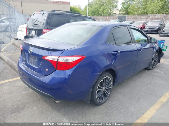 Aukcja sprzedaży 2014 Toyota Corolla L/le/le Pls/prm/s/s Pls, vin: 2T1BURHE4EC103520, numer aukcji: 40067700