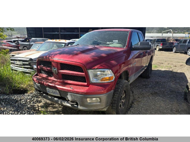 40069373 :رقم المزاد ، 1D7RV1GTXAS224760 vin ، 2010 Dodge Ram 1500 Slt/sport/trx مزاد بيع