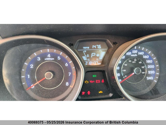 Продаж на аукціоні авто 2014 Hyundai Elantra Gl, vin: 5NPDH4AE3EH499026, номер лоту: 40069375