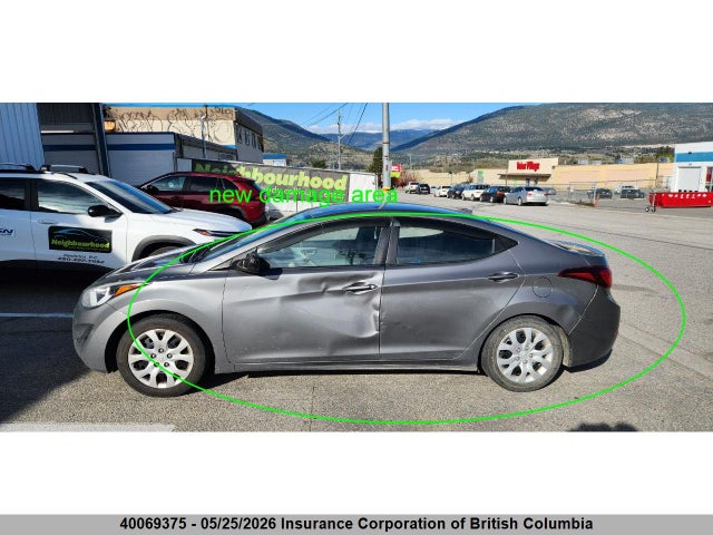 Продаж на аукціоні авто 2014 Hyundai Elantra Gl, vin: 5NPDH4AE3EH499026, номер лоту: 40069375