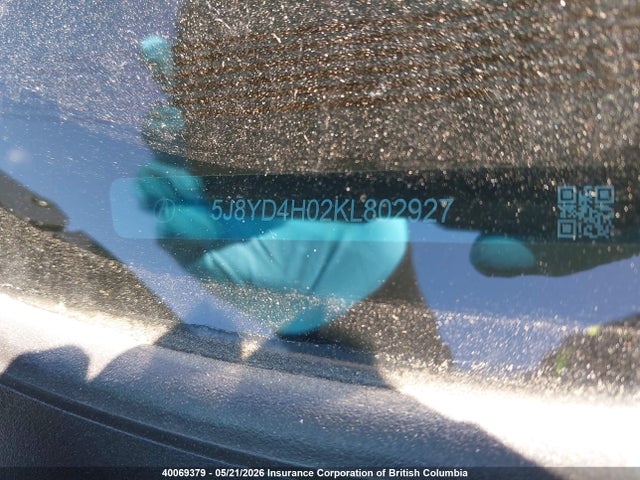 5J8YD4H02KL802927 Acura MDX