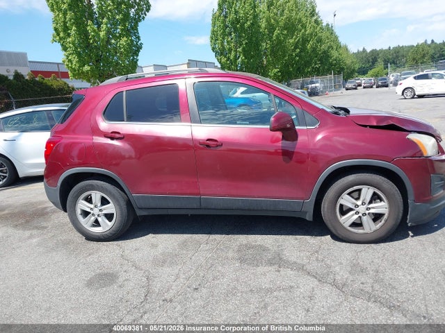 Продажа на аукционе авто 2013 Chevrolet Trax, vin: 3GNCJLSB9DL211174, номер лота: 40069381