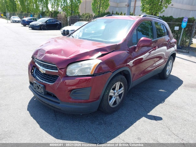 Продажа на аукционе авто 2013 Chevrolet Trax, vin: 3GNCJLSB9DL211174, номер лота: 40069381