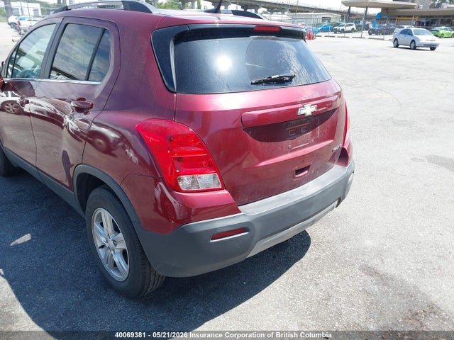 Продажа на аукционе авто 2013 Chevrolet Trax, vin: 3GNCJLSB9DL211174, номер лота: 40069381