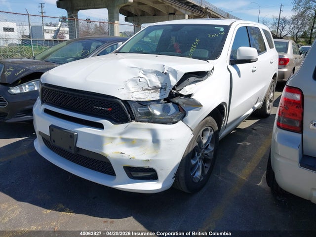 Продажа на аукционе авто 2020 Dodge Durango Gt, vin: 1C4RDJDG1LC407501, номер лота: 40063827