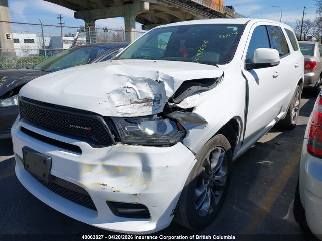 Продажа на аукционе авто 2020 Dodge Durango Gt, vin: 1C4RDJDG1LC407501, номер лота: 40063827