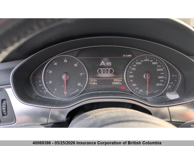 40069398 :رقم المزاد ، WAUBGCFC6CN002962 vin ، 2012 Audi A6 مزاد بيع
