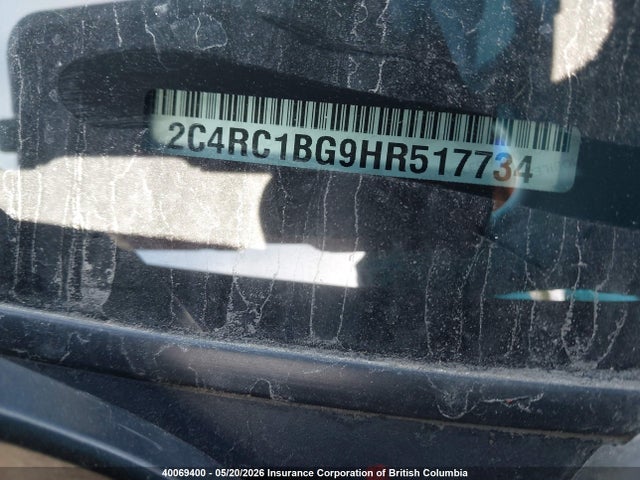 Aukcja sprzedaży 2017 Chrysler Pacifica Touring L, vin: 2C4RC1BG9HR517734, numer aukcji: 40069400